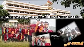 2024-25 Fare well Class 10  Modern English School Nawada.