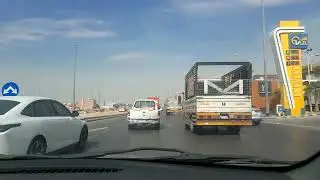 Saudi arab me रोड पर छोटी और बड़ी गाड़ी में saman kese ले जाते हैं❓️