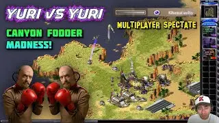 Yuri vs Yuri Showdown &ndash; Canyon Fodder Madness! | Red Alert 2: YR Multiplayer Spectate
