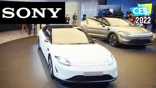 SONY Electric SUV & CAR at  CES 2022