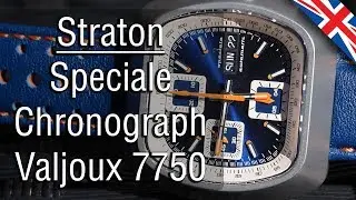 Straton Speciale chronograph, let's review the vintage style watch (English version)