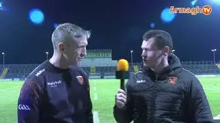 Armagh TV spoke to Senior Manager Kieran McGeeney after defeat to Kerry - 15th March 2025