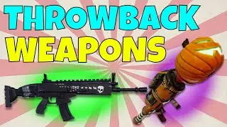 THROWBACK WEAPONS ( Pumpkin Launcher, Vindertech, Etc.) | Fortnite Save The World