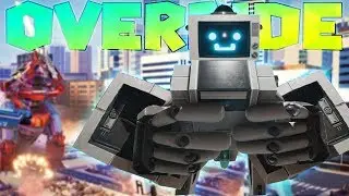 Gigantic Mechanized Robot Battles - Destroying Cities! - Override Mech City Brawl Gameplay