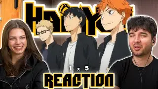 Volleyball Player Reacts to Haikyuu!!🔥1x5 REACTION! 