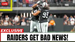 Raiders Hit With DEVASTATING News Right Before Week 6 vs Titans!