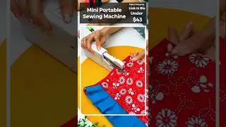 Handheld Sewing Machine 🧵 Fix Clothes in Seconds