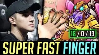 Abed TINKER - AMAZING SUPER FAST HANDS - Perfect Game! DOTA 2