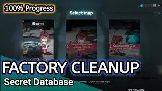 Factory Cleanup - Secret Database | 100% progress Stage 3 [Aether Gazer CN - GLB - JP]