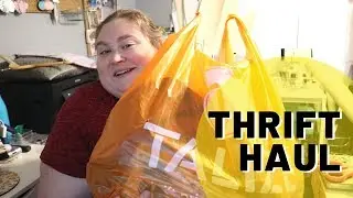 THRIFT HAUL Thrifting To Upcycle from TALIZE | Danielle McAllister