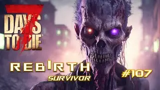 Rebirth Mod | Finally 100% Fire/Shock Resistant & Setting up Farm Lights! | 7 Days to Die Lets Play