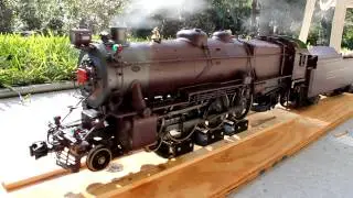 PENNSY K4 FIRST STEAM UP AML Accucraft Gauge One