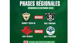 🔴Direct Nav&eacute;tane Mback&eacute;: Teen bi  VS Yakar / 1/4 de Finale Phases r&eacute;gionale