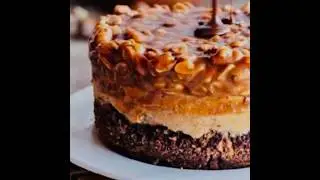 #baking #cake #chocolate 🍯🥜🍫 CHOCOLATE NUTS MELTS IN YOUR MOUTH SNIKERS cake🍫Торт &laquo;SNIKERS&raquo;