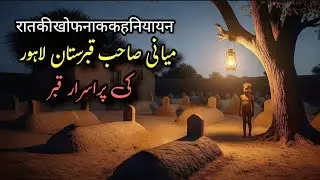 True Horror Story Of Miani Sahib Graveyard|Horror Stories Urdu |Sachi Khofnak Kahaniyan 