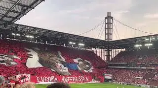 1. FC K&ouml;ln 🐐| Choreo Playoff Europa Conference League 🇪🇺 18.8.22