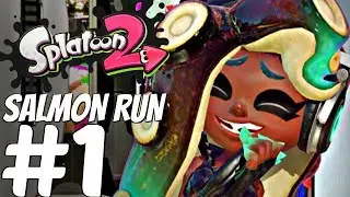 Splatoon 2 - Salmon Run Gameplay Walkthrough Part 1 - Co-op (Horde Mode) 1080P 60FPS