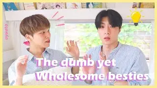 ONF U & Wyatt being best friend for 3 minutes straight
