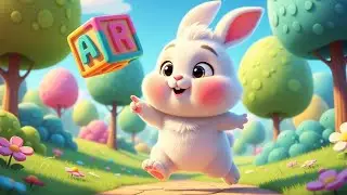 Jump & Learn ABC Letters with Hop Hop Bunny 🐰 | Fun Alphabet Song