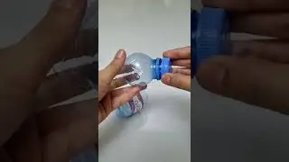 How to make a DIY funnel at home with a plastic bottle. #shorts #diy