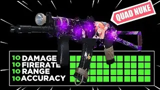 the BEST AK74U CLASS SETUP IN COLD WAR *LIVE QUAD NUCLEAR* ( BEST AKU CLASS SETUP )