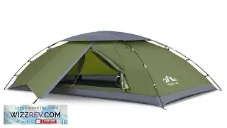 One Man Tent for Backpacking Waterproof Hiking Camping Tents Fishing New Review