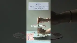 3-Tier Serving Tray Assembly Instructions