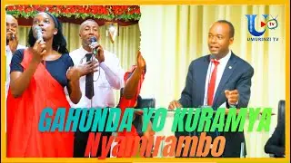 KU ISABATO: Gahunda yo kuramya i Nyamirambo na AKUMUNTU Ange. MUGIRE ISABATO NZIZA!