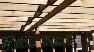 How To Get Noggin Perfectly in a straight line | Timber Frame Build | JC Timber Roof Specialist UK