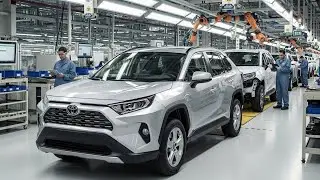 How Toyota Builds Thousands of RAV4 SUVs Every Day | Inside the Modern Car Factory