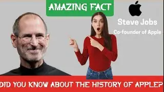 HISTORY OF THE JOURNEY OF APPLE INC. #facts #amazingfacts #apple #iphone  #viral #factsaboutapple