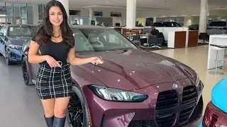 THE NEW 2026 BMW M4 COMP WILDBERRY METALLIC