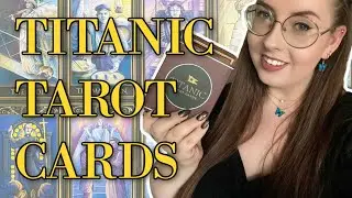 ⚓️TITANIC TAROT CARDS ⚓️ Unboxing, review, flip through & interview with the creator
