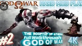 God Of War Remastered! The Rooftops Of Athena!Full walktrough! Gameplay!Viral Video!Viral Short!