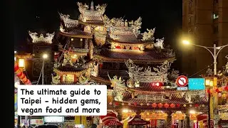 Taipei Ultimate Guide - Hidden Gems, vegan food and more! Part 1