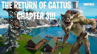 Fortnite Cattus Polar Peak Monster RETURNING CHAPTER 3?! Cattus Cave Covert Canyon 19.20 UPDATE!
