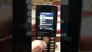 How to Change Ringtone in Lava A1 Josh