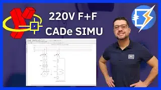 Comando Elétrico em 220V no CADe SIMU