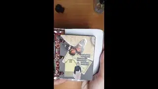 Scrapbook mini binder Vol. 10  | 3 rings #shorts #asmr #satisfyingg