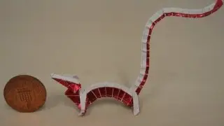 Оригами Восточный дракон от Джозефа Ву (Часть 4 из 4)