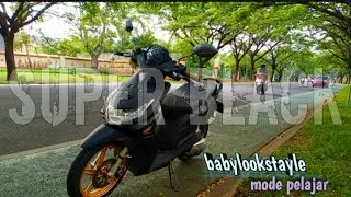 Beat karbu babylook simpel|&bull;SUPER BLACk|&bull; mode pelajar #beatbabylook