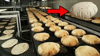 देखिए रोटी Factory | 1मिनट =500रोटी | Roti factory | Food Factory.