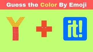 Guess the Color by Emoji Challenge | Colour Quiz