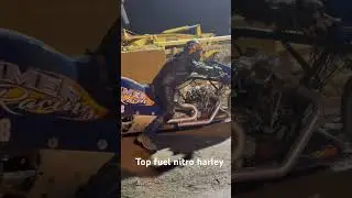 Nitro harley 4.6 second pass #dragbikeconcept#racing#dragbikestart#motorcycleracing#harleyrace