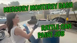 Rattle Can Rescue! Painting Our 1963 Mercury Monterey Dash