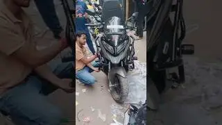 hero Xoom 160 crash guard...#motomantrastore