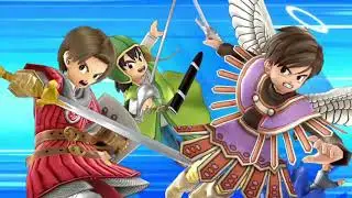 Super Smash Bros Ultimate Dragon Quest Heroes VS FF7 Clouds