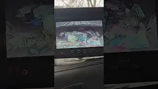 camera veiw of dumping a dumpster #garbagetruckvideos #trash #dumpsterhaul