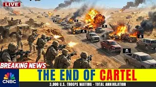3 MIN AGO: 2,800 U.S. Troops OBLITERATE Massive Cartel Convoy | US Military