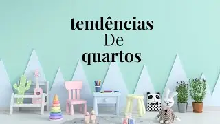 Quartos infantis 😍Tend&ecirc;ncias
